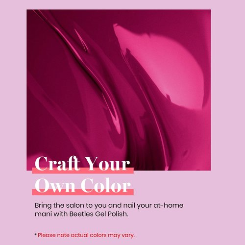 Beetles Wine Red Gel Polish - Vanessa Wine 15ML/0.51Fl Oz, Burgundy Dark Red Gel Nail Polish, Soak Off UV LED Lamp Burgundy Nails Art, Long-Lasting Manicure Salon DIY Home Gifts for Woman