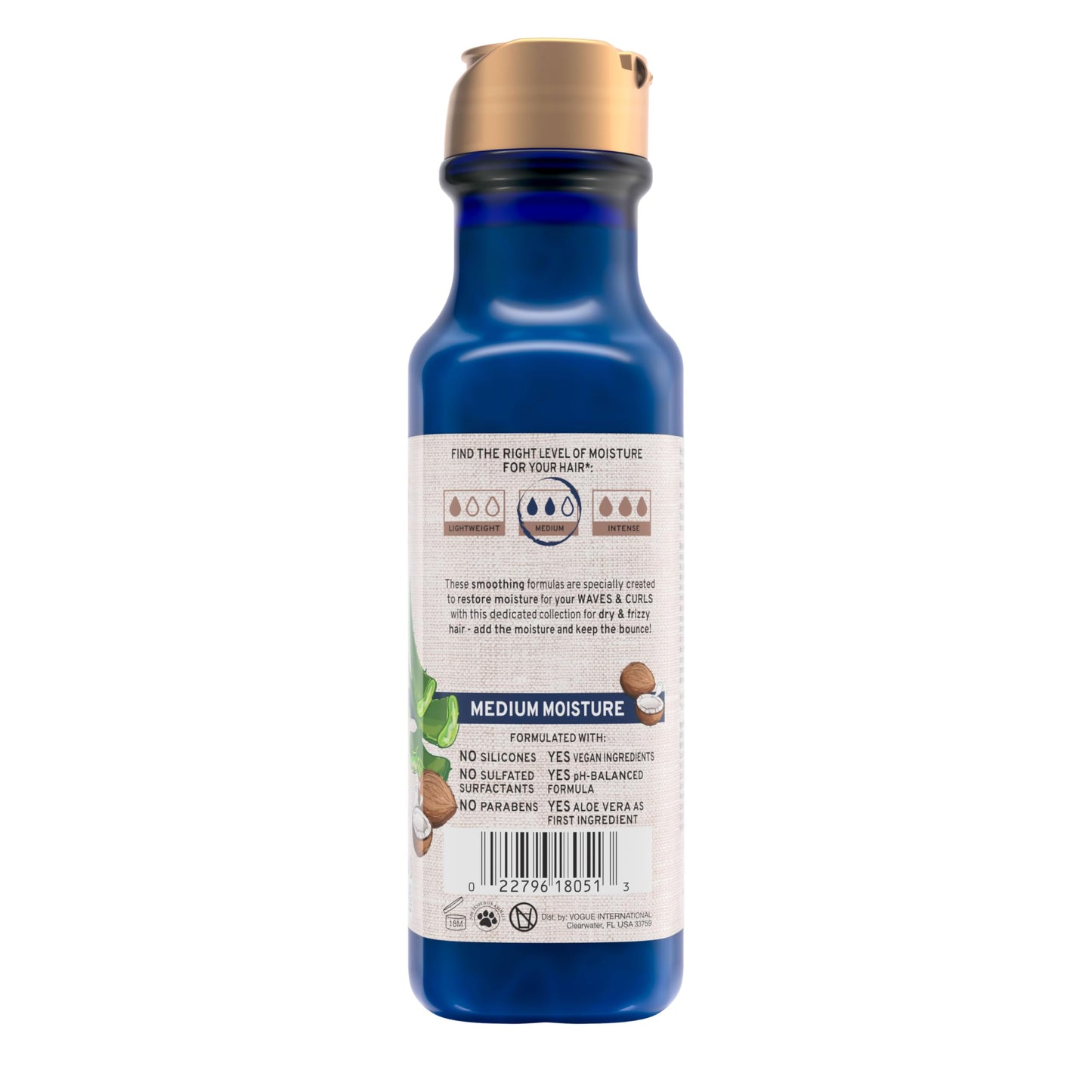 Maui Moisture Nourish & Moisture + Coconut Milk Shampoo to Hydrate and Detangle Curly Hair, Lightweight Daily Moisturizing Shampoo, Vegan, Silicone & Paraben-Free, 13 fl oz