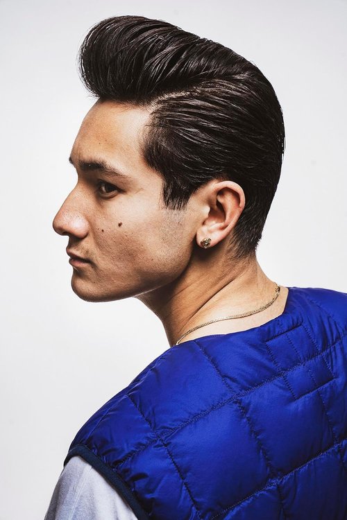 Reuzel Blue Pomade - Strong Hold Water Soluble Styling Cream | High Shine & Flake Free, Easy Wash Out