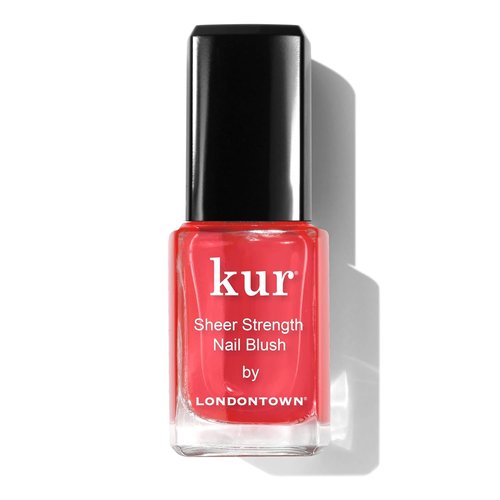 LONDONTOWN Sheer Strength Nail Blush - Tinted Nail Hardener & Strengthening Treatment, 0.40 Fl Oz