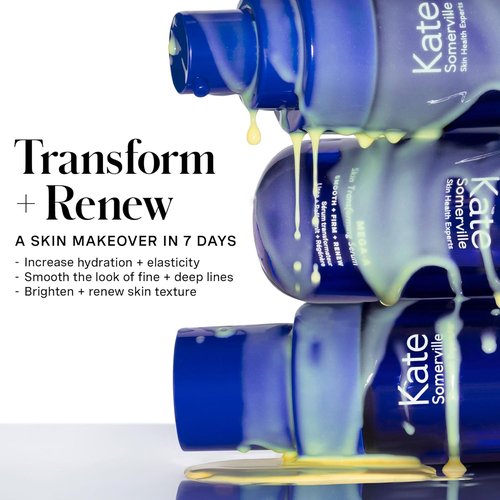 Kate Somerville Mega-A Skin Transforming Serum - Anti-Aging Hyaluronic Acid for Smooth Skin, 1 Fl. Oz