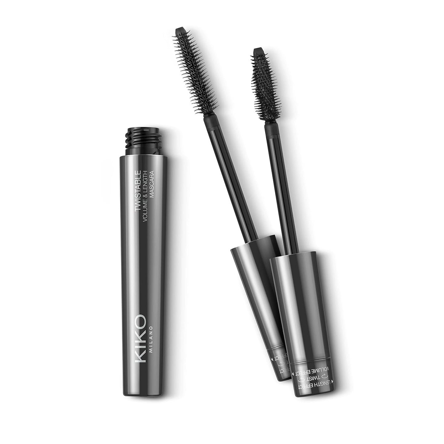 KIKO Milano Mascara - Twistable Volume & Length | 2-in-1 Formula for Stunning Lashes