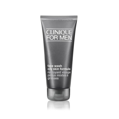 Clinique For Men Oil Control Face Wash - Removes Excess Shine & Preps for Shaving | 6.7 Fl Oz