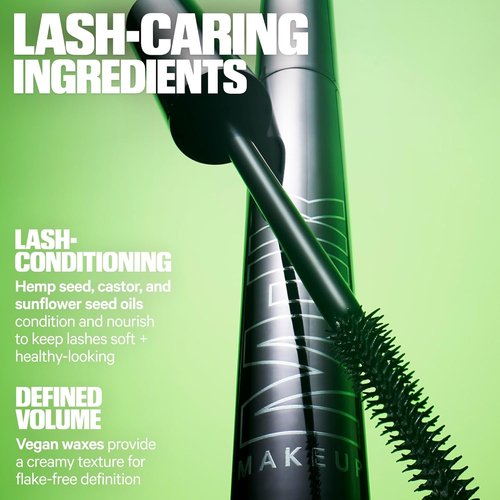 Milk Makeup KUSH High Roll Tubing Mascara - Longwear, Water-Resistant Formula for Volume & Definition - 0.3 oz