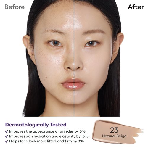 MISSHA M Perfect Cover Serum BB Cream - Natural Beige No. 23 | Lightweight Tinted Moisturizer, 1.18 Fl Oz