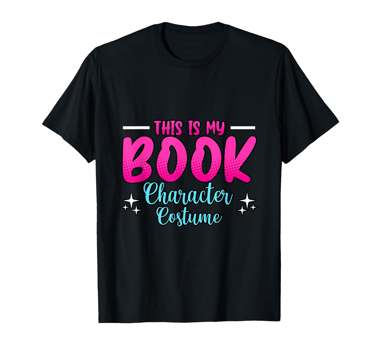 Halloween This Is My Book Character Costume Bookworm T-Shirt