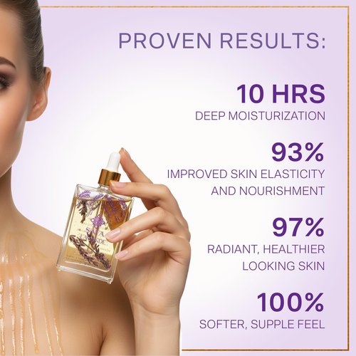 SAFA Lavender Oil - Multi Purpose Essential Body Oil – After Shower Body Oil – Pure Organic Lavender Oil for Face, Hair & Nails- Long Lasting Fragrance – Ideal Gift for Women - Alc Free (4 Fl Oz)