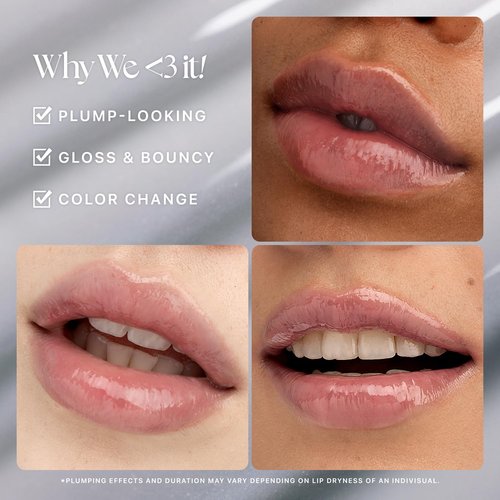 Nature Republic Honey Melting Lip Plumping - Moody Plump Hydrating Gloss | 12 Gray, Volumizing Formula