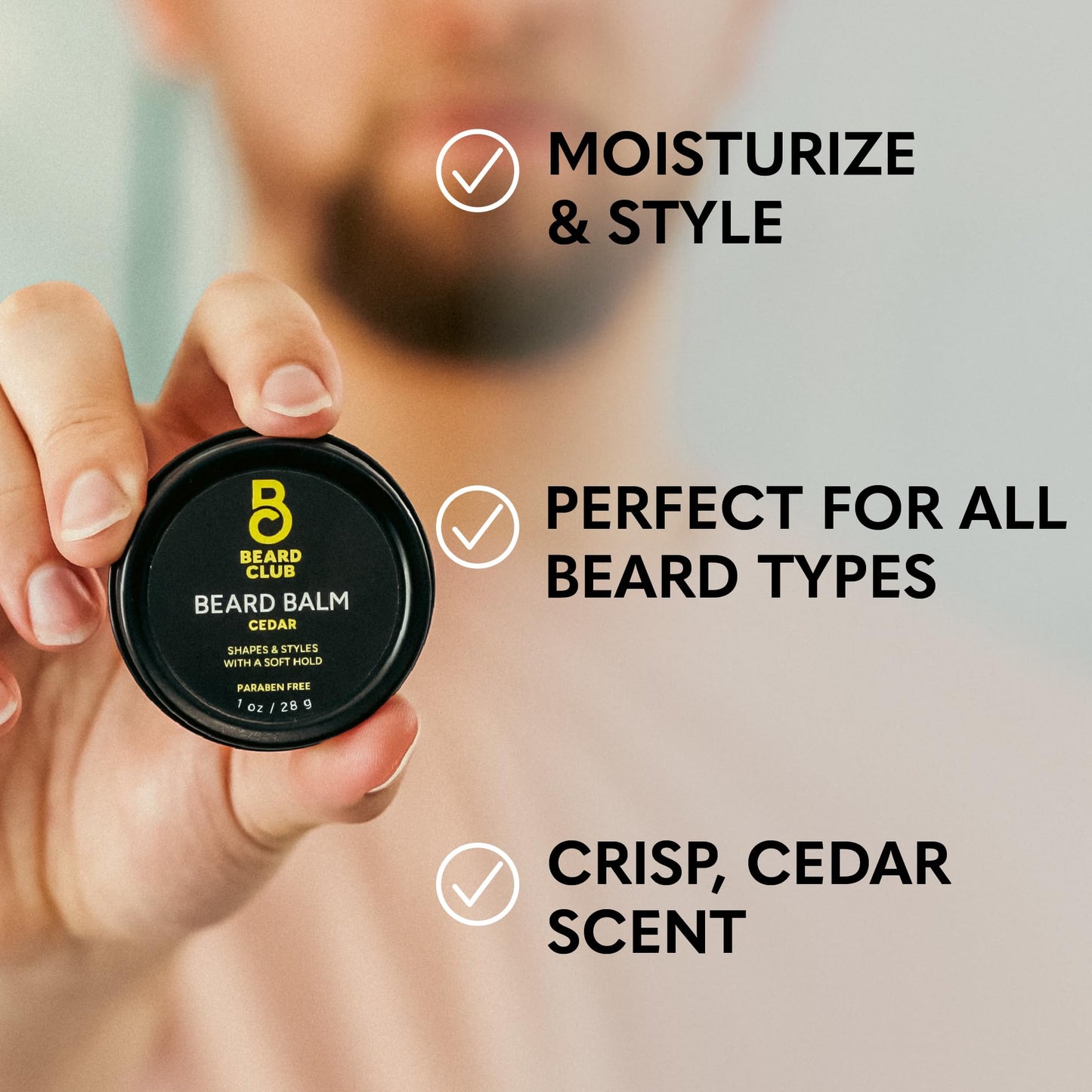 Beard Club Beard Care Kit - Grooming Essentials for a Healthier, Stylish Beard - Straight Edge Razor, Shampoo, Cedar Balm, Oil, and Boar Bristle Brush