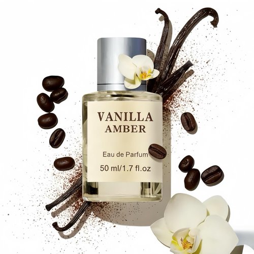 Larsweryar Ambery Vanilla Eau de Parfum for Women -Inspired by Y S.L's B.lack O.pium - Gourmand Fragrance, 1.7 Fl Oz