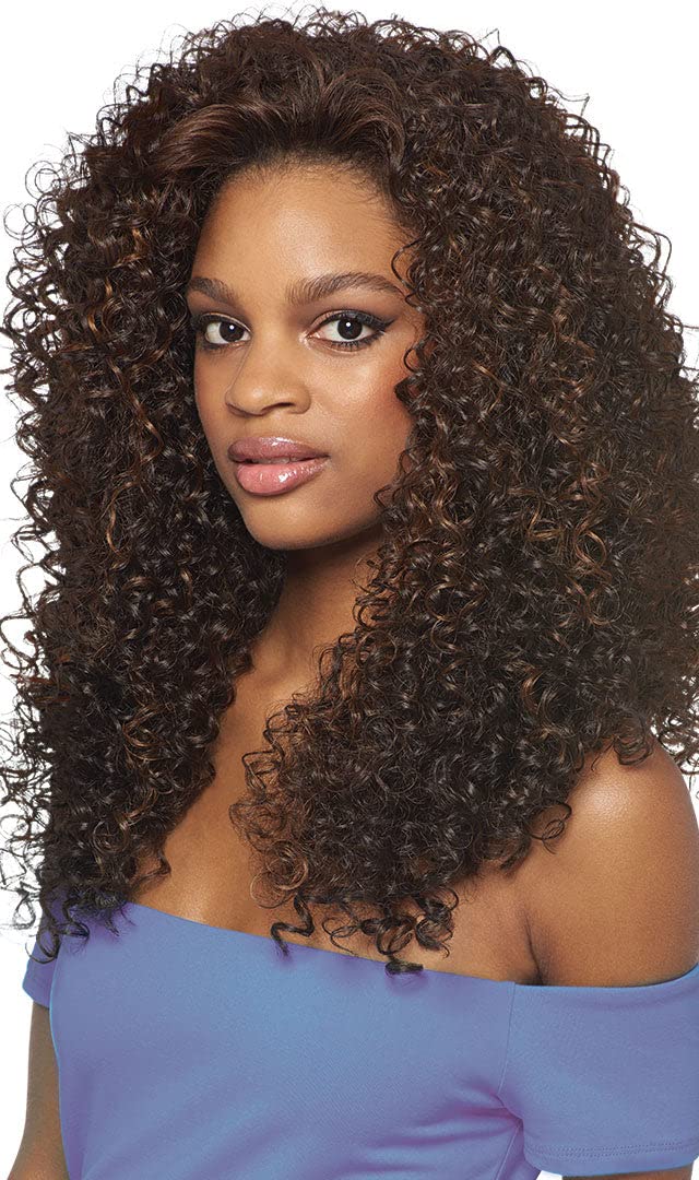 Outre Synthetic Hair Half Wig Quick Weave Batik Dominican Curly (S1B/BU)