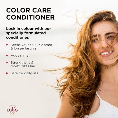 MKS Eco Color Care | Sunflower Scented Hair Treatment - 10 fl oz - Protect & Prolong Color, Add Shine
