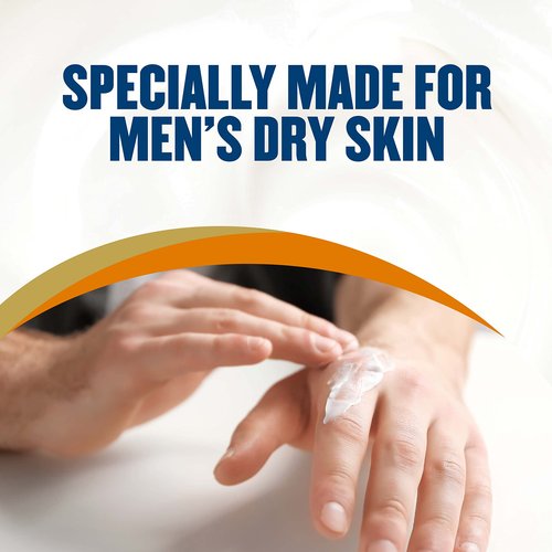 Gold Bond Men's Essentials Everyday Moisture Daily Body & Hand Cream, 6.5 oz., With Vitamin C