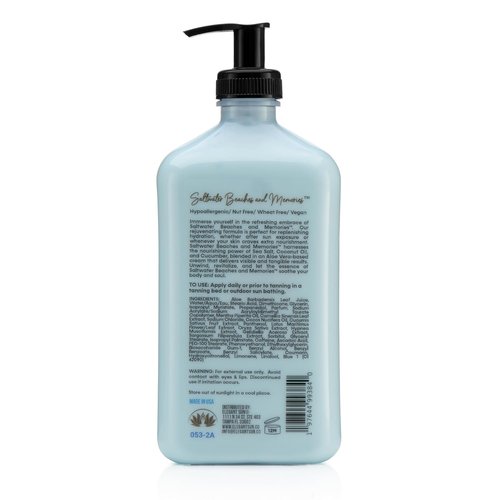 **Elegant Sun Saltwater Beaches Tan Extender - Aloe Vera After Sun Lotion for Sensitive Skin | Unisex Fresh Scent**