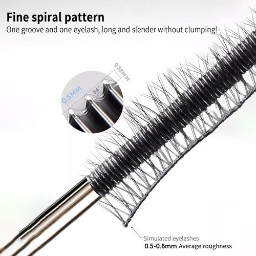 BLUE LOVE Lash Primer & Volumizing Base - Black Fiber-Enriched, Smudge-Proof Formula for All-Day Curl