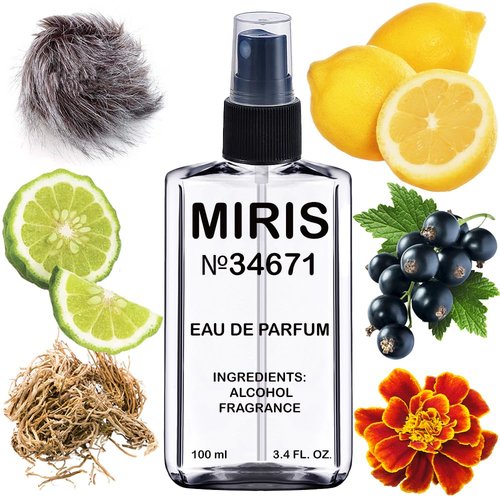 MIRIS No. 34671 Eau de Parfum - Inspired by Bal D'Afrique | Long-Lasting Unisex Spray 3.4 Fl Oz / 100 ml