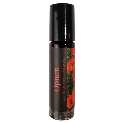 Opium Perfume for Women - Sensual Oriental Roll-On Oil with Woods, Spices & Florals
