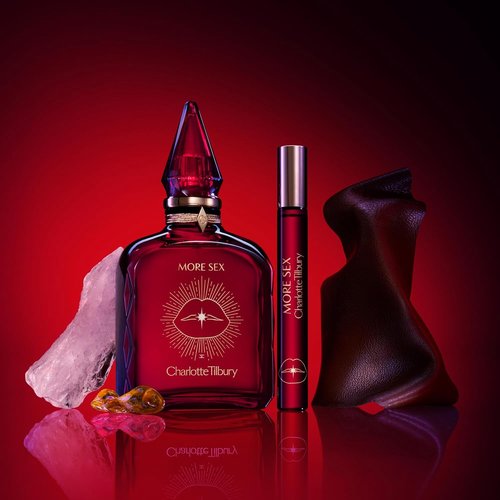 Charlotte Tilbury More Sex Eau De Parfum - Pheromone-Infused Sandalwood Fragrance | Long-Lasting Scent with Black Pepper, Musk & Amber Notes