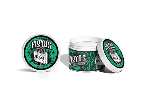 Floyd's Matte Styling Cream - Medium Hold with Matte Finish | 4 oz for Effortless Styling