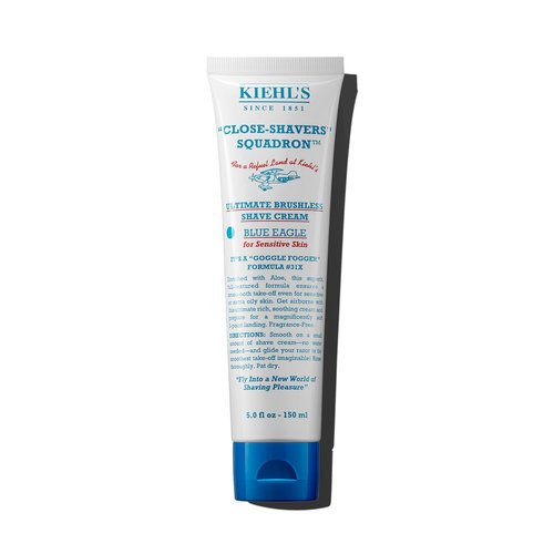 Kiehl's Ultimate Brushless Shave Cream - Unscented Formula with Aloe Vera for Sensitive Skin | 5 fl oz