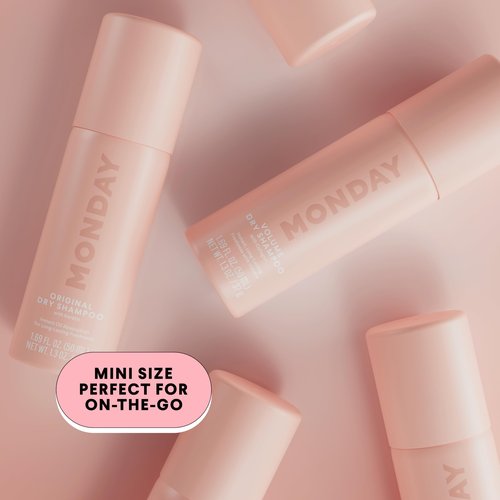 MONDAY HAIRCARE VOLUME Dry Shampoo with Collagen, oil-absorbing ideal for Thin & Fine Hair 50ML (3 Pack)