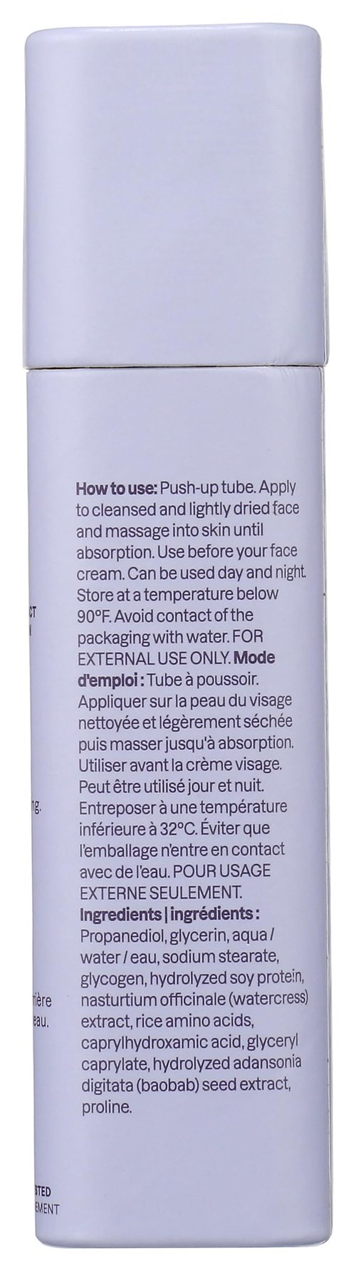 ATTITUDE Oceanly Face Serum Bar, EWG Verified, Plastic-free, Plant and Mineral-Based Ingredients, Vegan and Cruelty-free Beauty Products,
