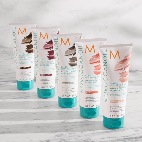 Moroccanoil Color Depositing Mask - Vibrant Color & Deep Conditioning | 6.7 Fl. Oz