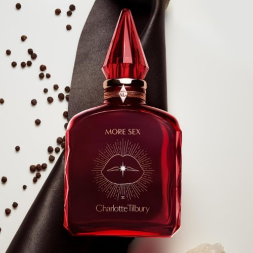 Charlotte Tilbury More Sex Eau De Parfum - Pheromone-Infused Sandalwood Fragrance | Long-Lasting Scent with Black Pepper & Musk