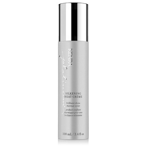 Kenra Platinum Silkening Heat Crème - Brilliant Shine Thermal Styler | Reduces Hot Tool Passes 50% | Heat Protectant for All Hair Types | 3.4 fl. Oz