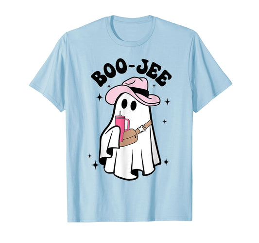 Spooky Season Cute Ghost Halloween Costume Boujee Boo-Jee T-Shirt