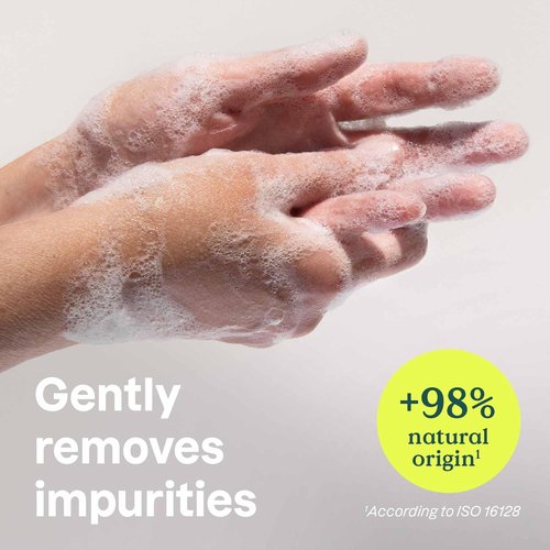 ATTITUDE Foaming Hand Soap Refill - Natural & Plant-Based, EWG Verified, Coconut & Wildberries Scent, 30 Fl Oz