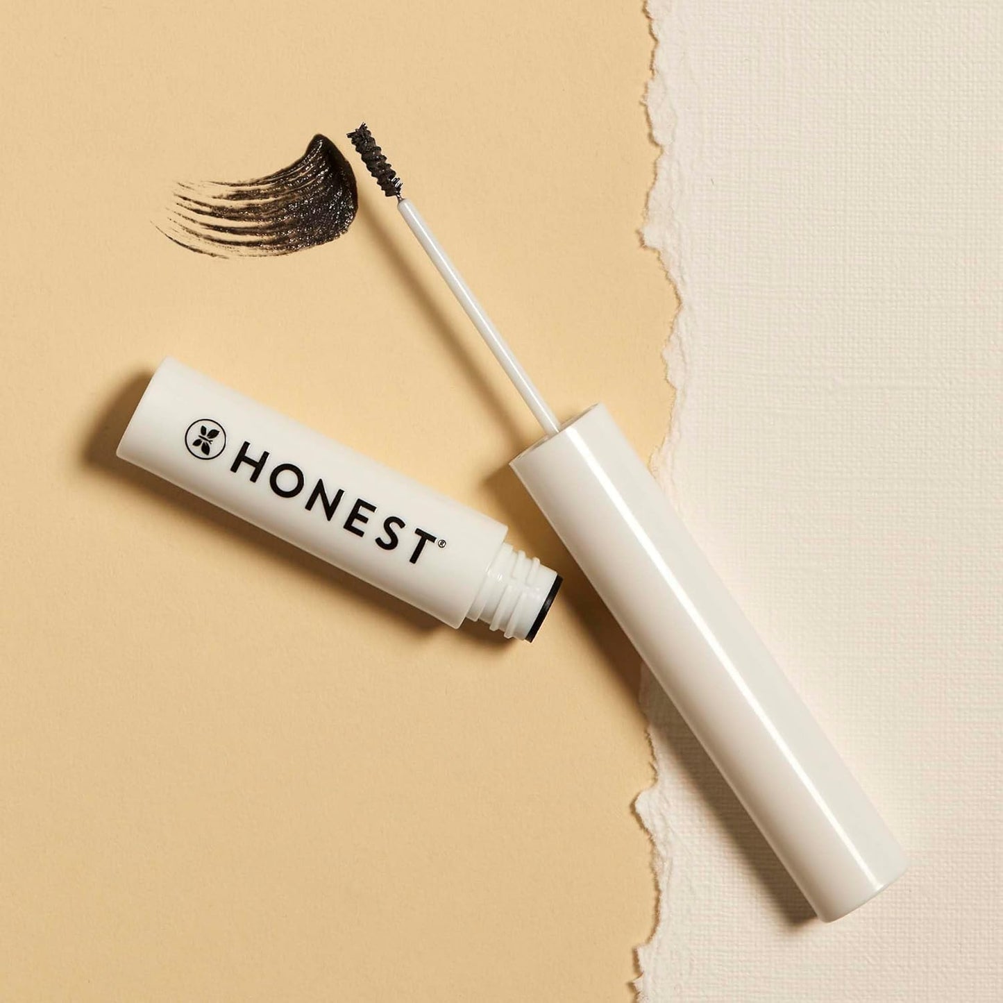 Honest Beauty Brow Gel - Fuller Looking Brows with Castor Oil & Red Clover | EWG Verified, Vegan, 0.05 fl oz
