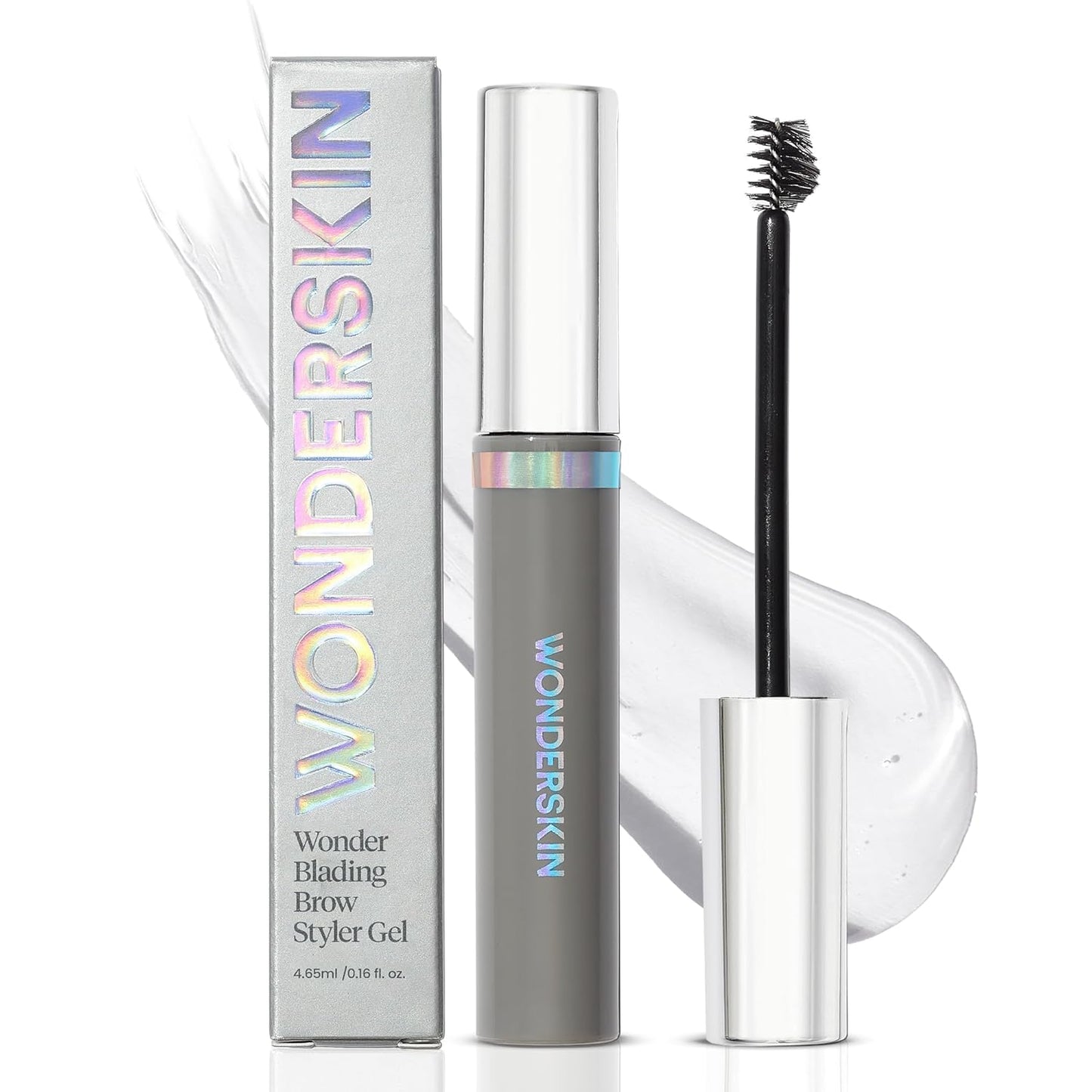 Wonderskin Brow Styler Gel - Long-Lasting, Lightweight & Volumizing Clear Eyebrow Gel