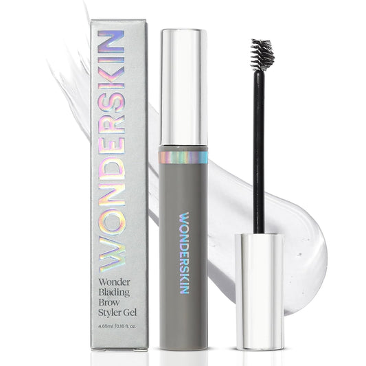 Wonderskin Brow Styler Gel - Long-Lasting, Lightweight & Volumizing Clear Eyebrow Gel