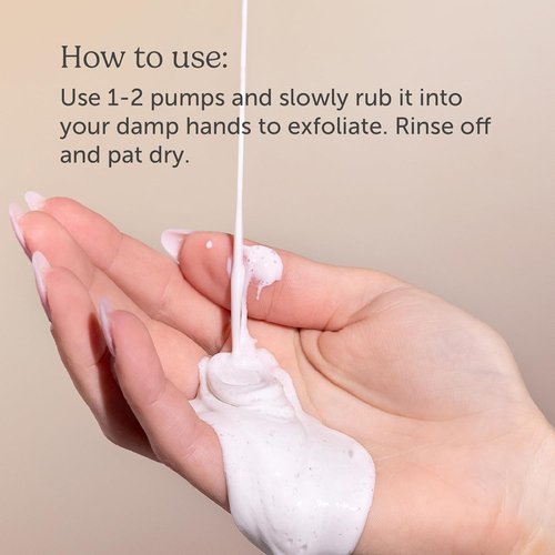 Nectar Life Exfoliating Hand Wash - Volcanic Pumice & Shea Butter for Soft Hands | Vegan Lemon Scent