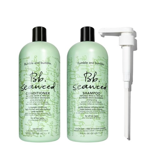 Bumble and bumble. Seaweed Nourishing Shampoo & Conditioner Set - Sulfate-Free, Color Safe | Ideal for Fine-to-Medium Hair