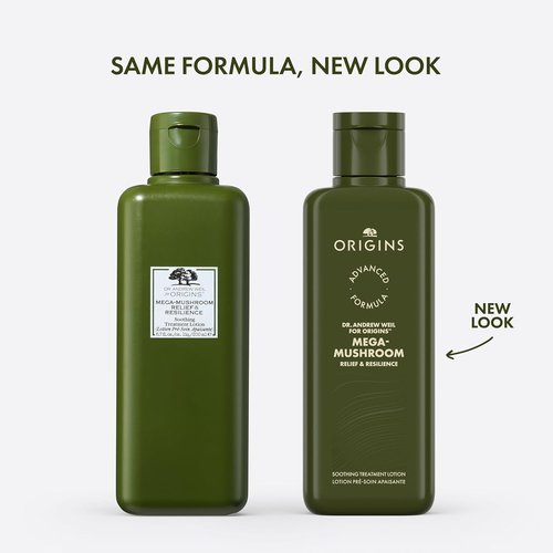 Origins Mega-Mushroom Soothing Treatment Lotion - Ideal for Sensitive Skin with Reishi Mushroom