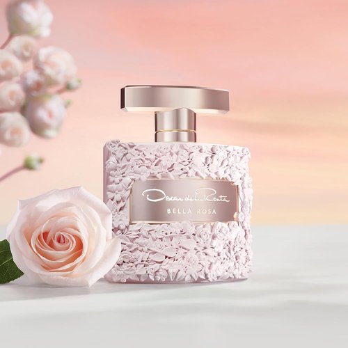 Oscar de la Renta Bella Rosa - Elegant Floral Fragrance for Women | 3.4 oz Eau de Parfum