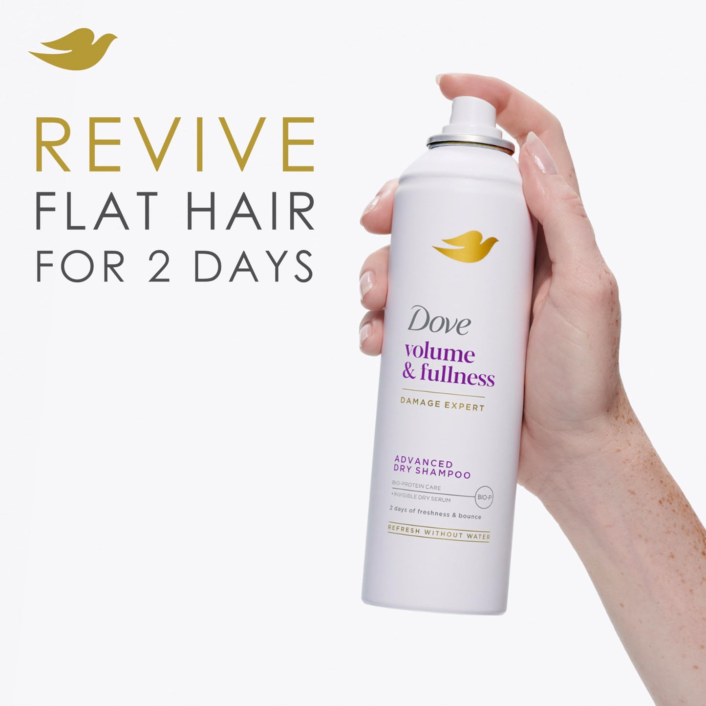 Dove Dry Shampoo for 2 Count for Oily Hair Volume & Fullness for Refreshed Hair 5 oz