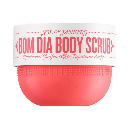 Sol de Janeiro Bom Dia Bright Body Scrub - Exfoliating & Hydrating Formula | 220g/7.8 oz