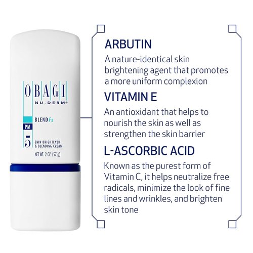 Obagi Nu-Derm Clear Fx Face Cream & Blend Fx - Skin Brightening Cream for Hyperpigmentation, All Skin Types