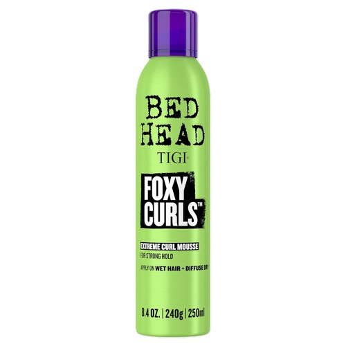 Bed Head by TIGI Curl Mousse - Extreme Curl Defining & Anti-Frizz Formula, 8.4 oz