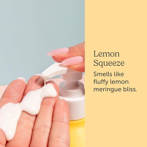 Nectar Life Exfoliating Hand Wash - Volcanic Pumice & Shea Butter for Soft Hands | Vegan Lemon Scent
