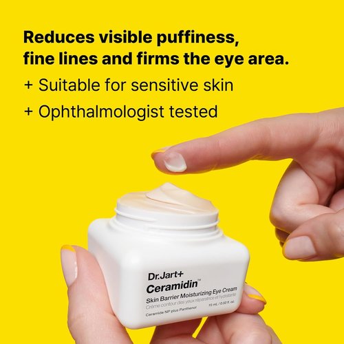 Dr.Jart+ Ceramidin Under Eye Cream - Hydrating Formula with Ceramides | 0.5 Fl Oz