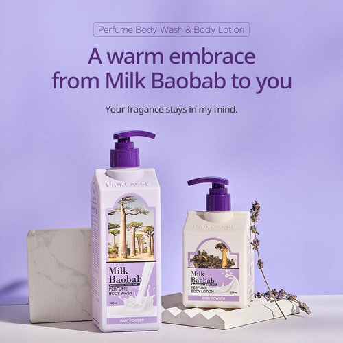**Skiennix Milk Baobab Hydrating Body Wash - Nourishing Cleanser for Dehydrated Skin, 16.9 fl oz**