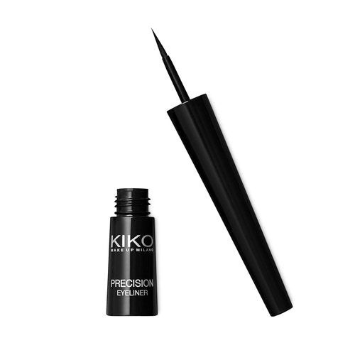Kiko Milano Precision Eyeliner - Liquid Eyeliner With Felt Applicator for Effortless Application