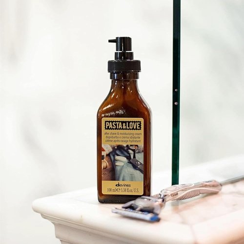 Davines Pasta & Love After Shave Cream - Soothing Moisturizer for Sensitive Skin, 3.38 Fl Oz