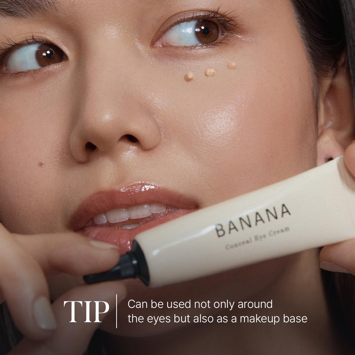 Shaishaishai Banana Conceal Cream - Hydrating Under Eye Cream for Dark Circles & Fine Lines | 0.52 oz