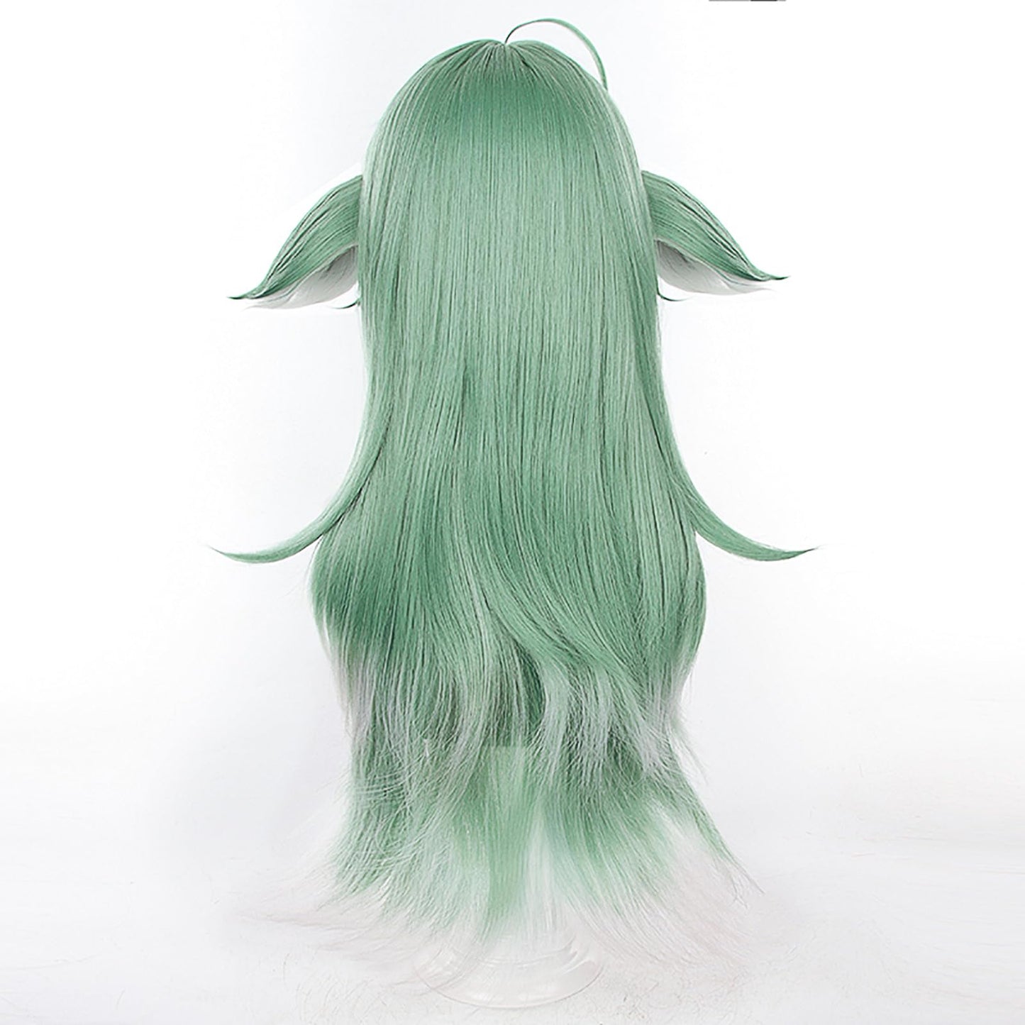 XiongXiongLe Honkai Star Rail Huohuo Cosplay Wig Middle Long Straight Green Hair Wigs for Women Girls Cos Anime Game Party Halloween Christmas(Huohuo)