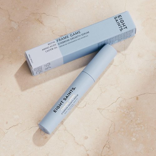 Eight Saints Eyebrow Growth Serum - Natural & Organic Treatment for Thicker, Fuller Brows | 0.14 fl oz